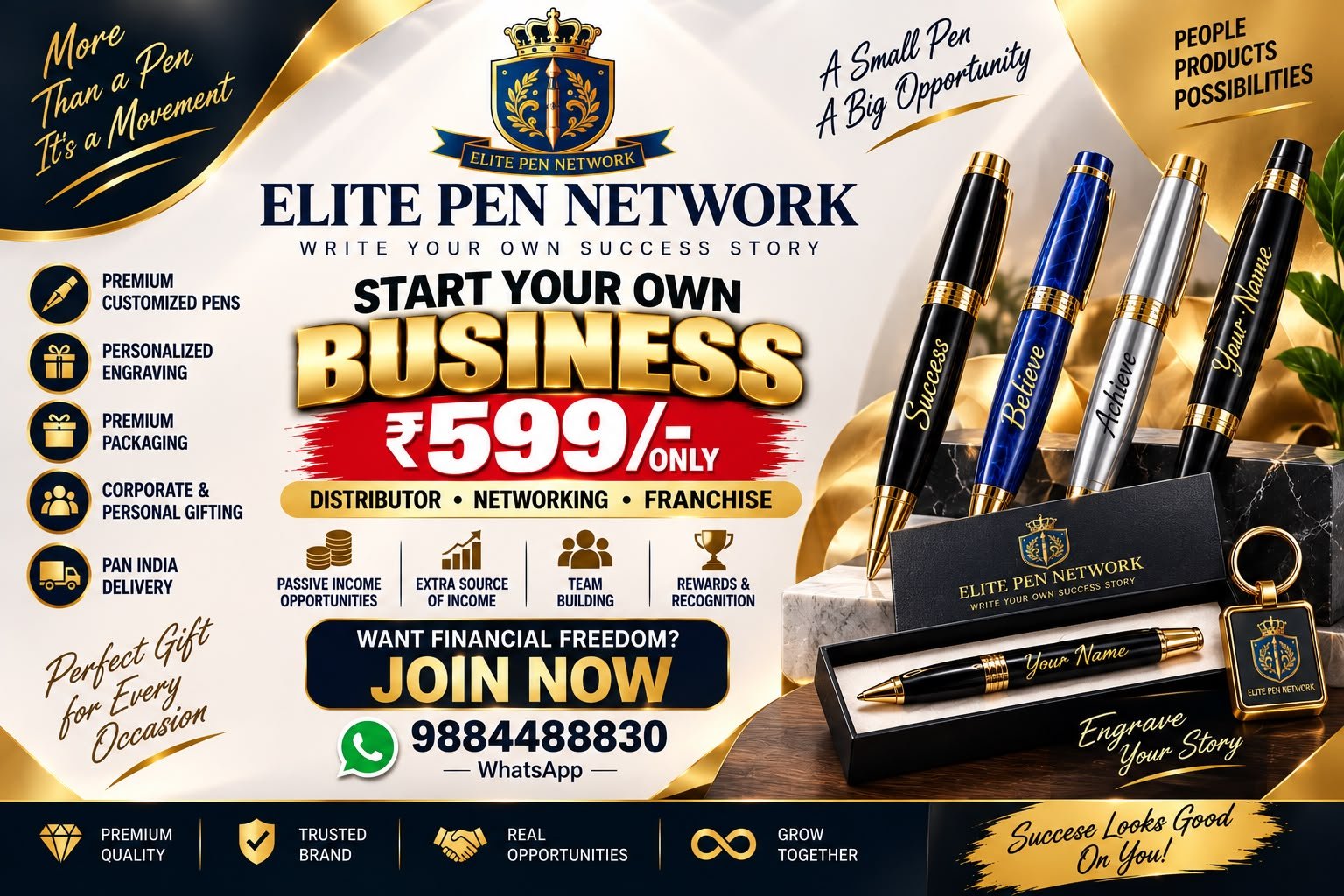 Elite Pen Network - Start Business ₹599