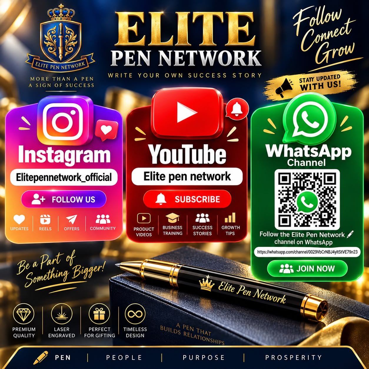 Follow & Connect Channels